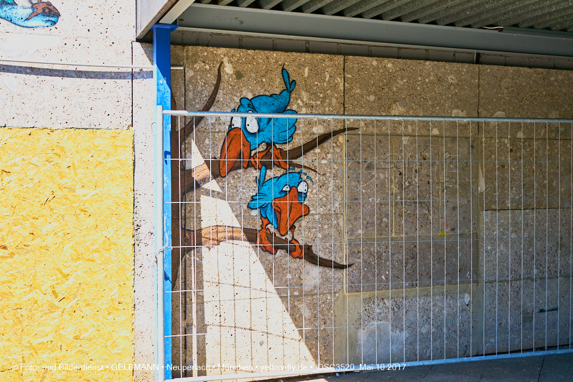 21.03.2017 - Abrissbaustelle Quiddezentrum in Neuperlach